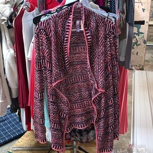 SOLD | Aztec print cardigan